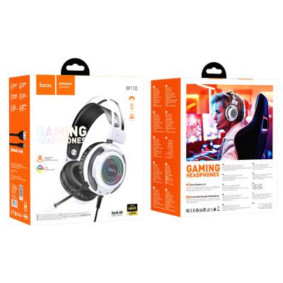 Навушники ігрові HOCO W110 Resource gaming headphones White