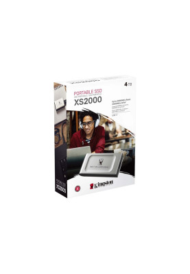 Портативний SSD Kingston XS2000 BOC 4TB USB 3.2 Gen2 (2x2) Type-C  3D NAND