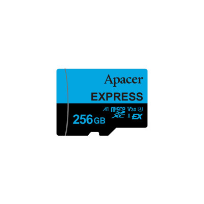 Карта пам'яті microSDXC  (UHS-1 U3) Apacer Express 256Gb class 10 V30 A1  Read/Write:810/700 MB/sec (Compatible with Nintendo Switch 2)