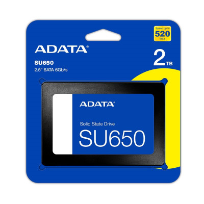 Накопичувач SSD ADATA Ultimate SU650 2TB 2.5" SATA III 3D NAND