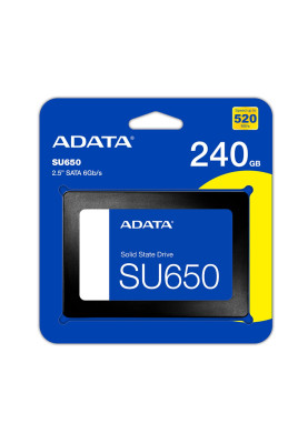 SSD ADATA Ultimate SU650 240GB 2.5" SATA III 3D NAND TLC