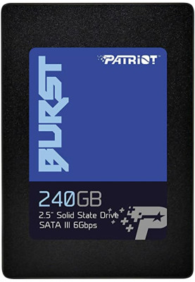 SSD Patriot Burst 240GB 2.5" 7mm SATAIII TLC 3D