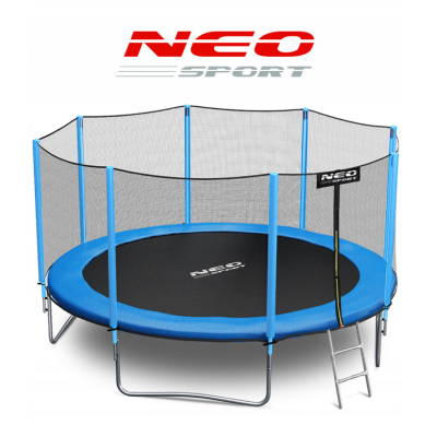 Батут Neo-Sport 374 см із зовнішньою сіткою (NS-12Z181)