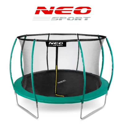 Батут Neo-Sport Premium 374 см із внутрішньою сіткою (NS-12C181)