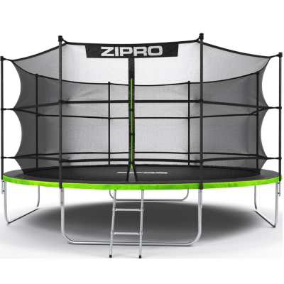 Батут Zipro 435 см із внутрішньою захисною сіткою Jump Pro 14FT IN