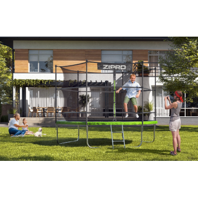 Батут Zipro 435 см із внутрішньою захисною сіткою Jump Pro 14FT IN