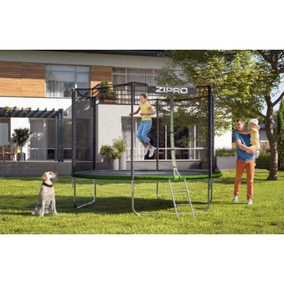 Батут Zipro 435 см із зовнішньою захисною сіткою Jump Pro 14FT OUT