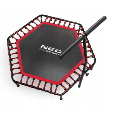 Фітнес батут Neo-Sport 127 см Red-black (1104)