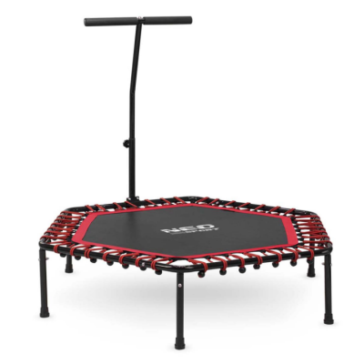Фітнес батут Neo-Sport 127 см Red-black (1104)