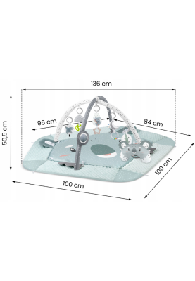 Килимок, що розвиває Koala Nukido 136 x 136 см (730100)