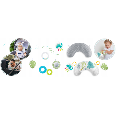 Килимок, що розвиває Nessi Ricokids 110 х 100 см (7319)