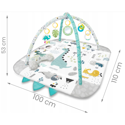 Килимок, що розвиває Nessi Ricokids 110 х 100 см (7319)