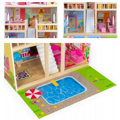 Ігровий будинок з LED RGB підсвічуванням FUNFIT KIDS (3044)