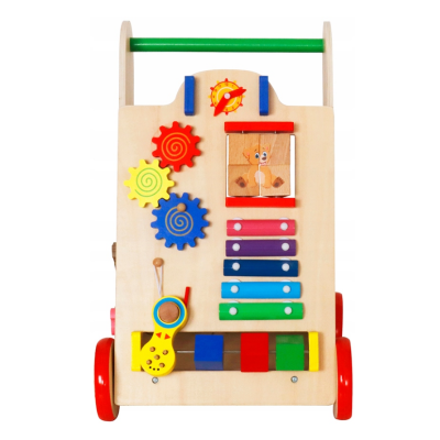 Ігровий розвиваючий бізіборд на колесах FUNFIT KIDS (3888)
