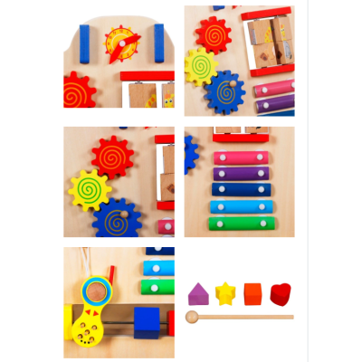 Ігровий розвиваючий бізіборд на колесах FUNFIT KIDS (3888)