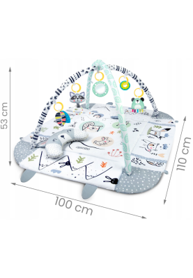 Килимок, що розвиває Krolik Ricokids 110 х 100 см (7350)