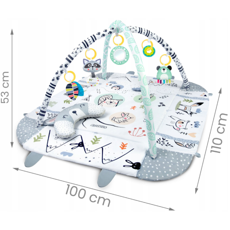 Килимок, що розвиває Krolik Ricokids 110 х 100 см (7350)