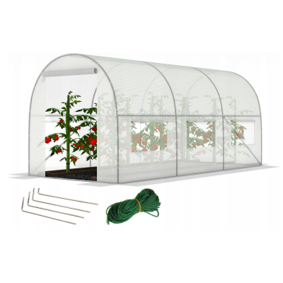 Садова теплиця з вікнами FunFit Garden 10m2 = 400*250*200 (1560)