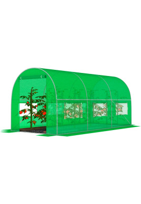 Садова теплиця з вікнами FunFit Garden 6m2 = 300*200*200 (Зелена) (1480)