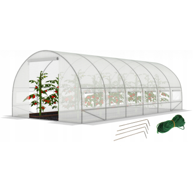 Садова теплиця з вікнами FunFit Garden 18m2 = 600*300*200 (1463)