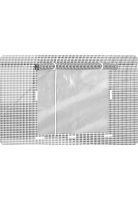 Садова теплиця з вікнами Plonos 6m2 Біла = 300х200х200 см (4970-A)