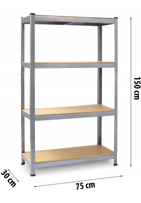 Стелаж Plonos 150 х 75 х 30 см (PL-700)