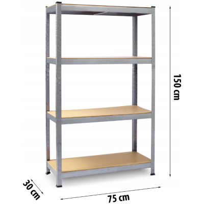 Стелаж Plonos 150 х 75 х 30 см (PL-700)