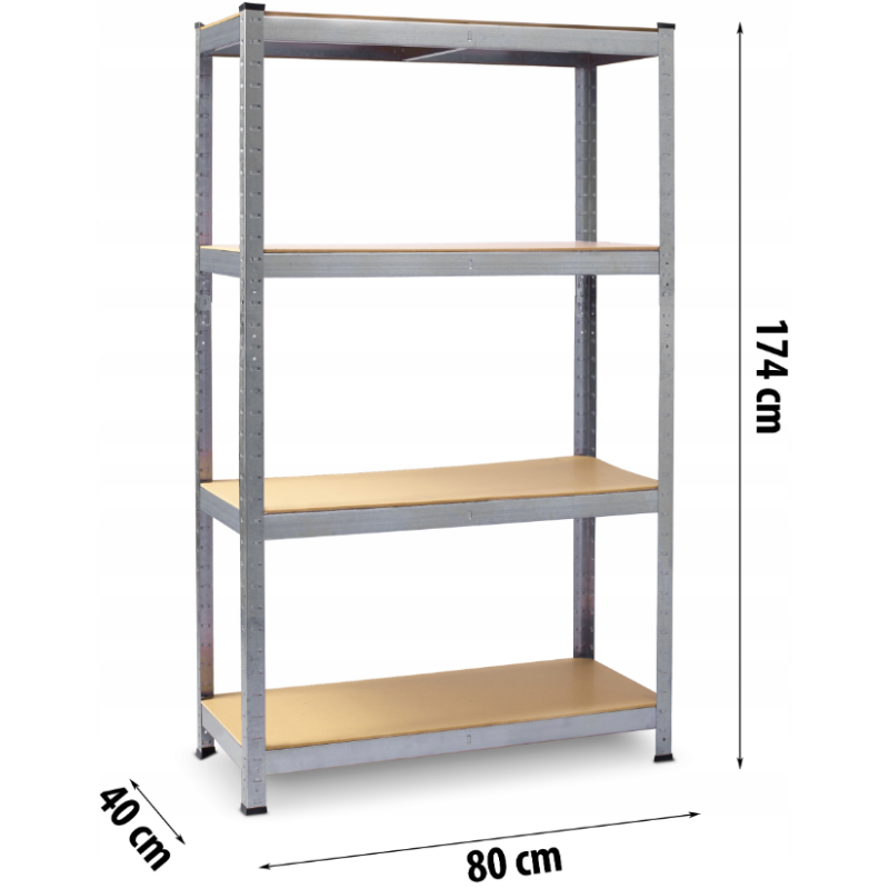 Стелаж Plonos 174 х 80 х 40 см (PL-701)