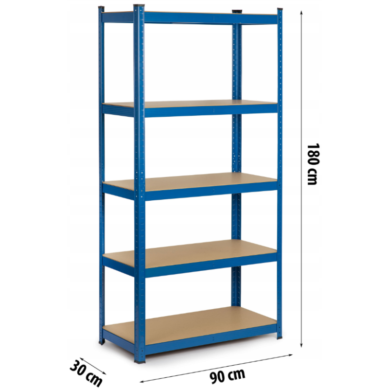 Стелаж Humberg Blue 180 х 90 х 30 см (HR-845)