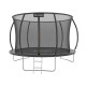 Батут із внутрішньою захисною сіткою 252 см LEOBRO Premium Pro 8FT BLACK