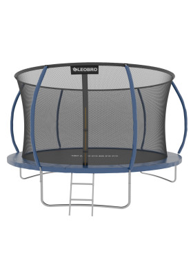 Батут із внутрішньою захисною сіткою 312 см LEOBRO Premium Pro 10FT BLUE