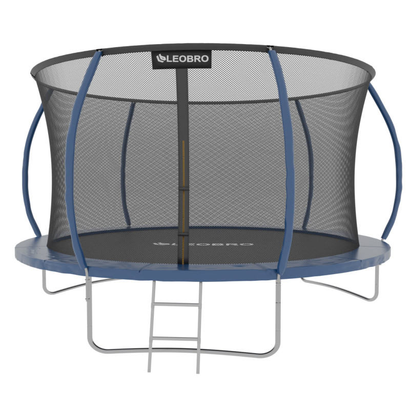 Батут із внутрішньою захисною сіткою 312 см LEOBRO Premium Pro 10FT BLUE