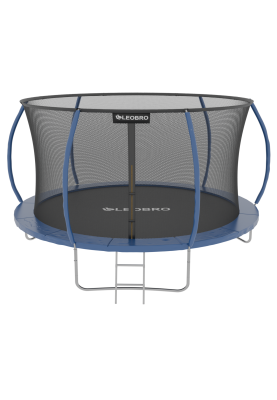 Батут із внутрішньою захисною сіткою 312 см LEOBRO Premium Pro 10FT BLUE