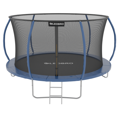 Батут із внутрішньою захисною сіткою 312 см LEOBRO Premium Pro 10FT BLUE