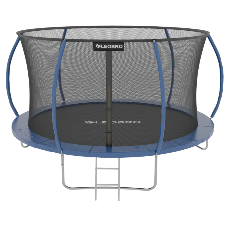 Батут із внутрішньою захисною сіткою 312 см LEOBRO Premium Pro 10FT BLUE