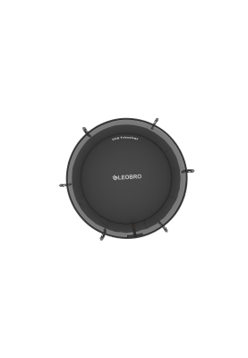 Батут із внутрішньою захисною сіткою 252 см LEOBRO Premium 8FT BLACK