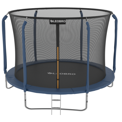 Батут із внутрішньою захисною сіткою 312 см LEOBRO Premium 10FT BLUE