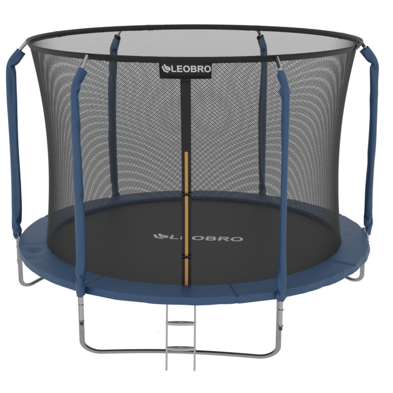 Батут із внутрішньою захисною сіткою 312 см LEOBRO Premium 10FT BLUE