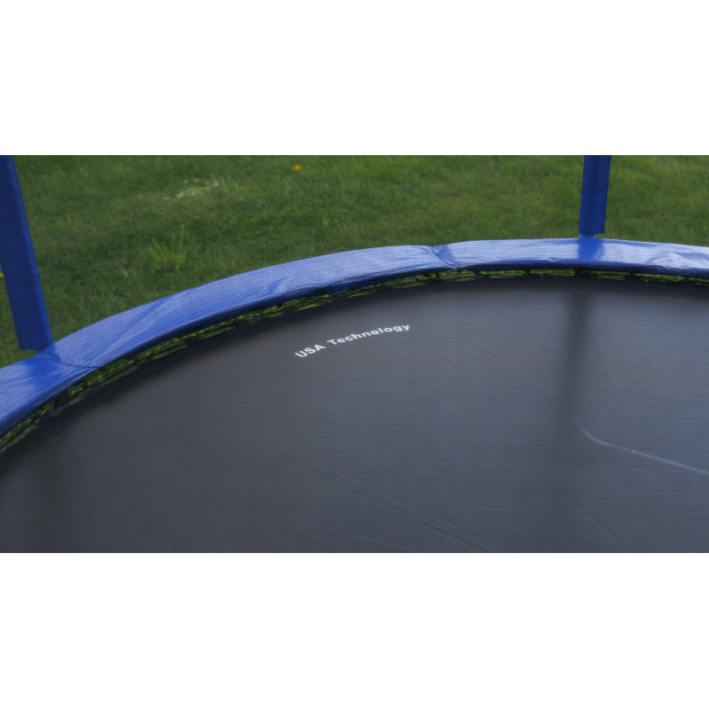 Батут із внутрішньою захисною сіткою 312 см LEOBRO Premium 10FT BLUE