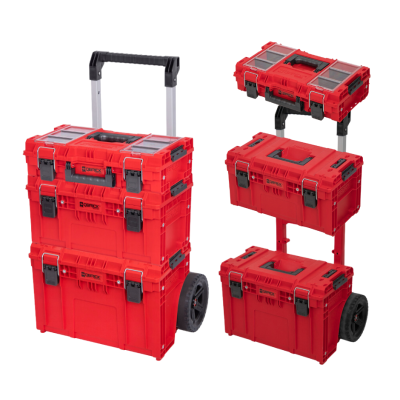 Набір ящиків для інструментів Qbrick System PRIME SET 1 RED Ultra HD (5901238257974)