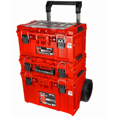 Набір ящиків для інструментів Qbrick System PRIME SET 2 RED Ultra HD (5901238257981)