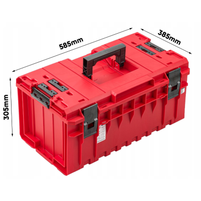 Ящик для інструментів Qbrick System ONE Ultra HD RED 350 2.0 VARIO (5901238256670)