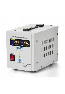 Гібридний ДБЖ/інвертор Volt Polska SINUS PRO 500 E 12/230V 350/500W (3SP050012E)