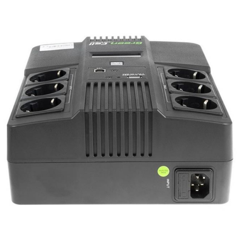 ДБЖ/Безперебійник Green Cell AiO 600VA/360W (UPS06)