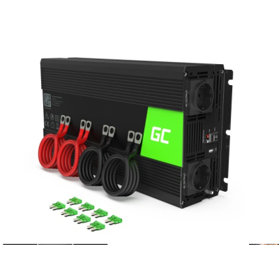 Автомобільний інвертор Green Cell 24V на 230V 3000W/6000W (INV21) Чистий синус