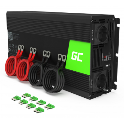 Автомобільний інвертор Green Cell 24V на 230V 3000W/6000W (INV27)
