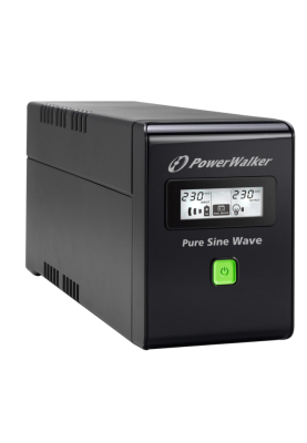 ДБЖ/Безперебійник Power Walker VI800 SW 800VA/480W (VI 800 SW) Чистий синус