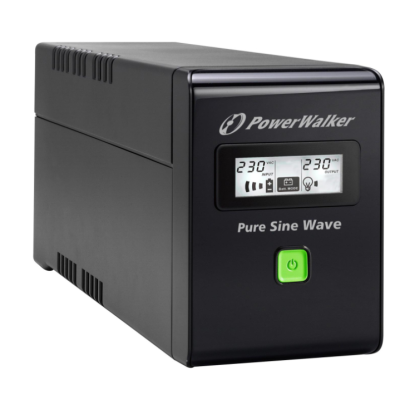 ДБЖ/Безперебійник Power Walker VI800 SW 800VA/480W (VI 800 SW) Чистий синус