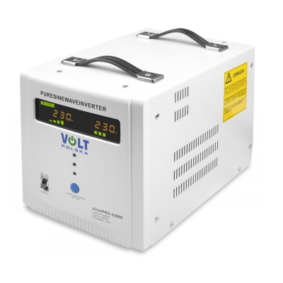 Гібридний ДБЖ/інвертор Volt Polska SINUS PRO 2200 E 12/230V 1600/2200W (3SP092212E)