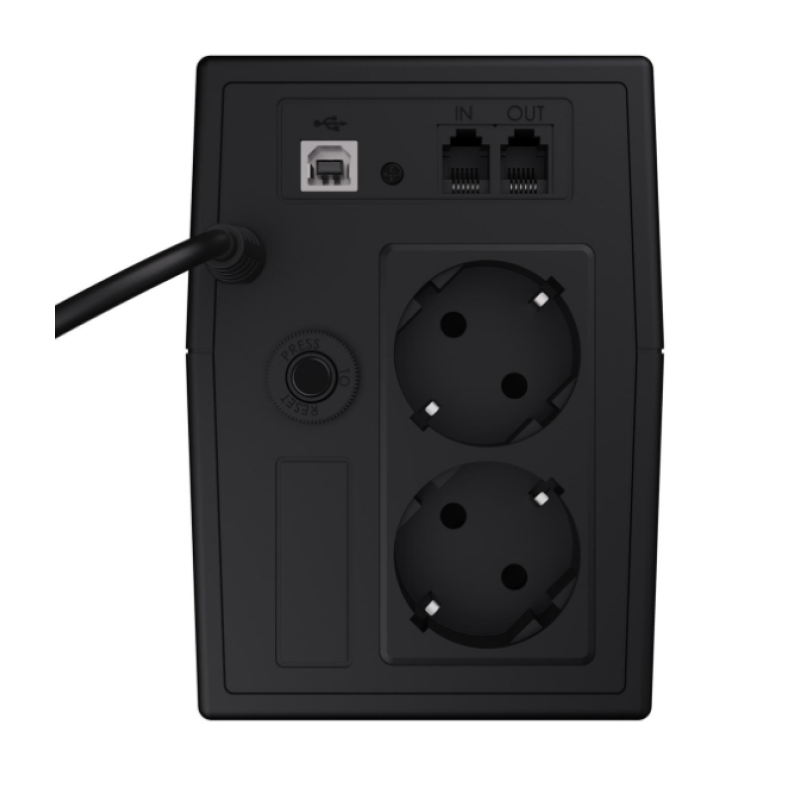 ДБЖ/Безперебійник Green Cell UPS 600VA/360W (UPS01LCD)